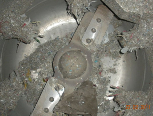 380V het recycling van Plastic Agglomerator, Vezelsnijmachine