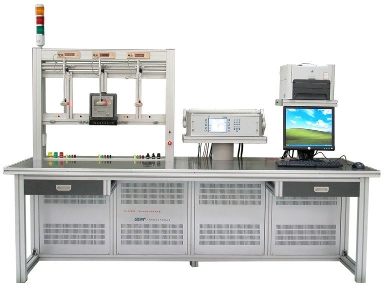 Stationair Hoog de Meter van de Nauwkeurigheids0.01s Energie het Testen Materiaal van In drie stadia