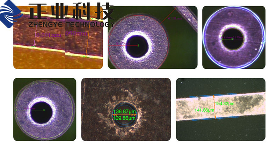 Het Meetapparaat van PCB van de lijnbreedte voor IC-Films en LCD, Resolutie 0.4 - 2.6μm/Pixel