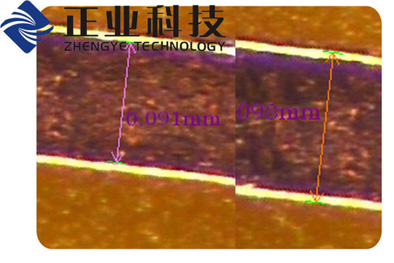 Het Meetapparaat van PCB van de lijnbreedte voor IC-Films en LCD, Resolutie 0.4 - 2.6μm/Pixel