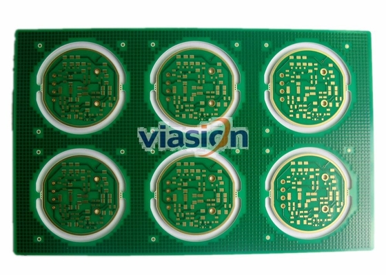Hoge PCB van TG 250 Polyimide, 6 lagen rf-van PCB het Ontwerp voor IC-het Testen Materiaal