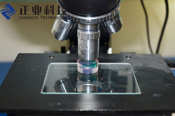 De rechte Horizontale Metallographic Microscoop van het Laboratoriumtestmateriaal voor IC-Componenten