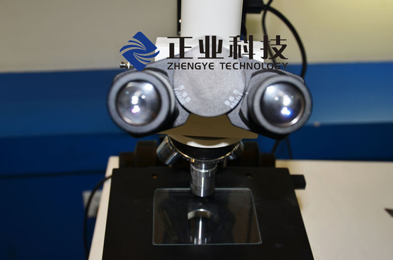 De rechte Horizontale Metallographic Microscoop van het Laboratoriumtestmateriaal voor IC-Componenten