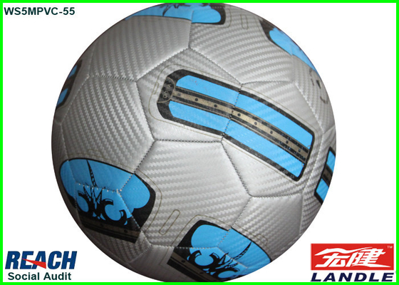 Van het de Voetbalvoetbal van laserpvc Met de machine genaaide Bal 32 Comités met Douanedruk