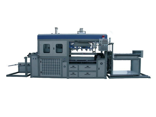 Mini Automatische Vacuüm het Vormen zich Snijmachine met zich Vorm/Pers het Vormen