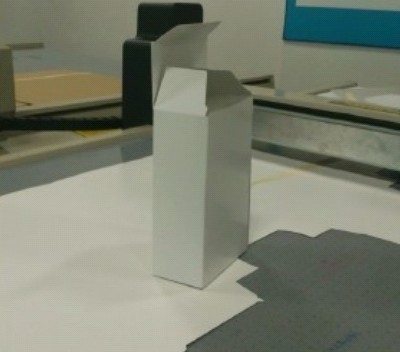 Kaartdocument vakje karton 350gsm de snijmachine van het messenblad