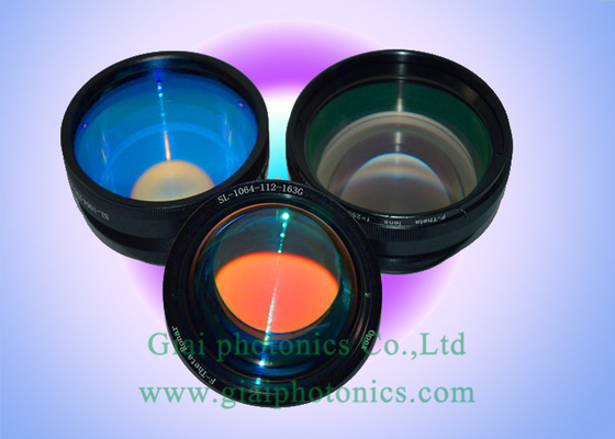 Co2-de F-Theta van de Lasersnijmachine Aftastenlens 10600nm Infrarode Lenzen