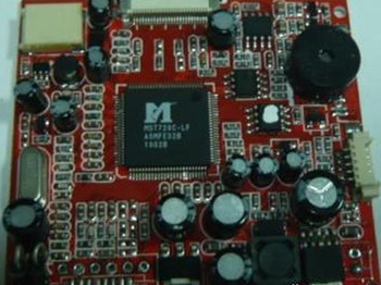 Rood van de de Assemblagelaser van PCB SMT Boor de Onderdompelingsgoud met het Vliegen Sondetest