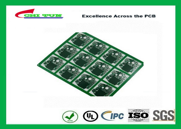 4 de Raads Multilayer PCB FR4 1.2MM Gebeëindigde CNC van de laagkring en Brekende Lusjes